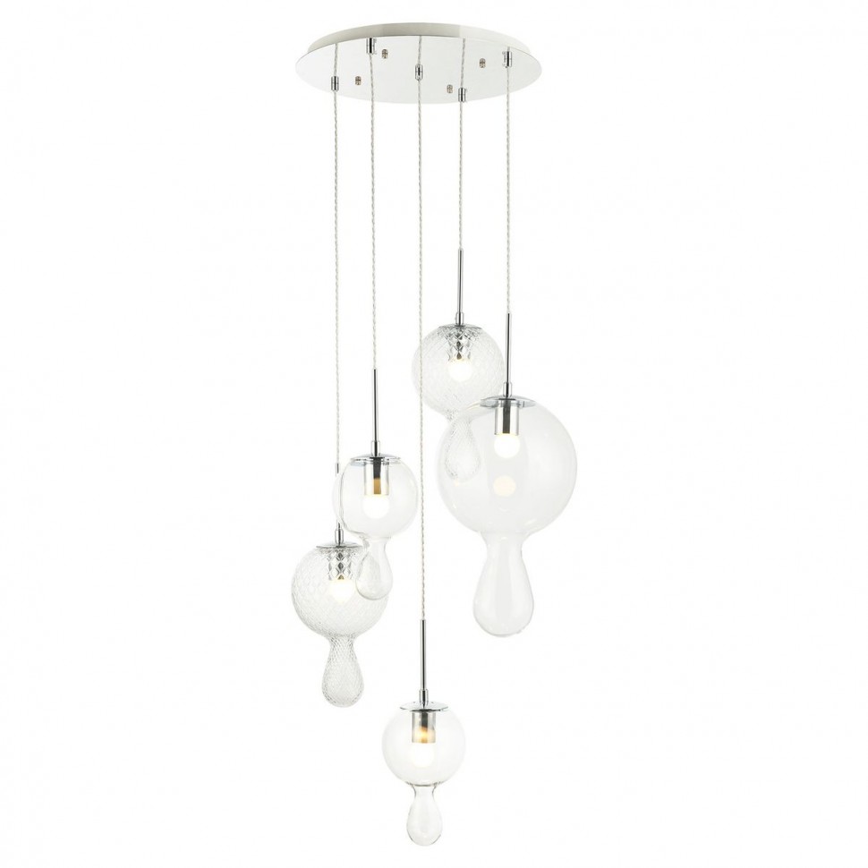 Подвесная люстра Lussole Loft LSP-8495 фото 1 &mdash; svetrussia.ru