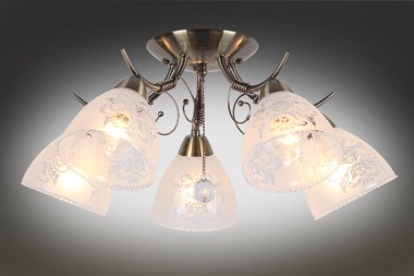 Потолочная люстра Omnilux Casagliana OML-53807-05 &mdash; svetrussia.ru