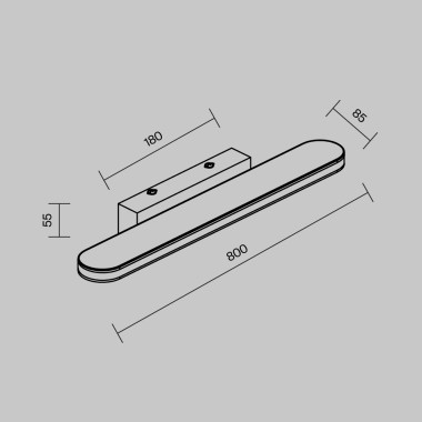 Подсветка для зеркал Maytoni Epic MIR009WL-L16CH4K &mdash; svetrussia.ru