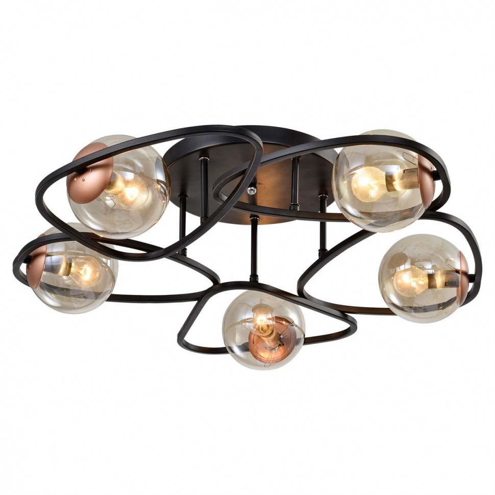 Потолочная люстра Lussole Loft Chilton LSP-8410 фото 1 &mdash; svetrussia.ru