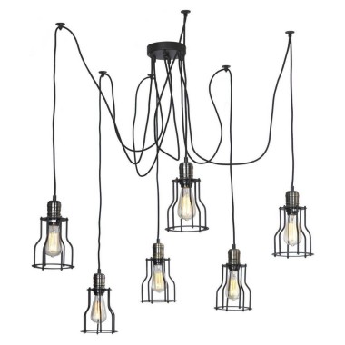 Подвесная люстра Lussole Loft Shirley GRLSP-9310 &mdash; svetrussia.ru