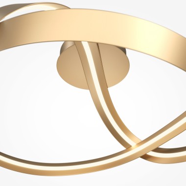 Потолочный светодиодный светильник Maytoni Plons MOD283CL-L34BS3K &mdash; svetrussia.ru