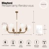 Подвесная люстра Maytoni Rendez-Vous MOD109PL-08BS фото 2 &mdash; svetrussia.ru
