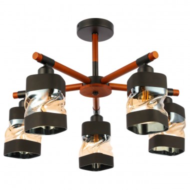 Потолочная люстра Evoluce Abiritto SLE114402-05 &mdash; svetrussia.ru