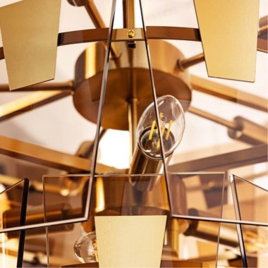 Подвесная люстра Arte Lamp Sophia A4066LM-11PB &mdash; svetrussia.ru