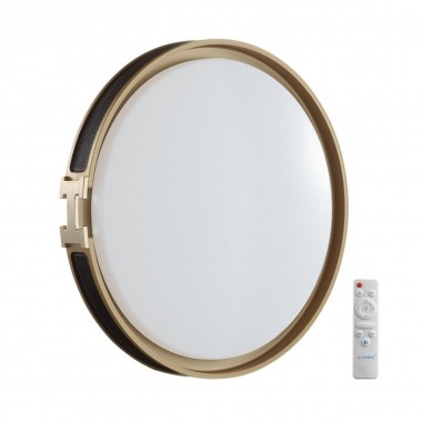 Настенно-потолочный светодиодный светильник Sonex Color Favemo Black 7667/EL &mdash; svetrussia.ru