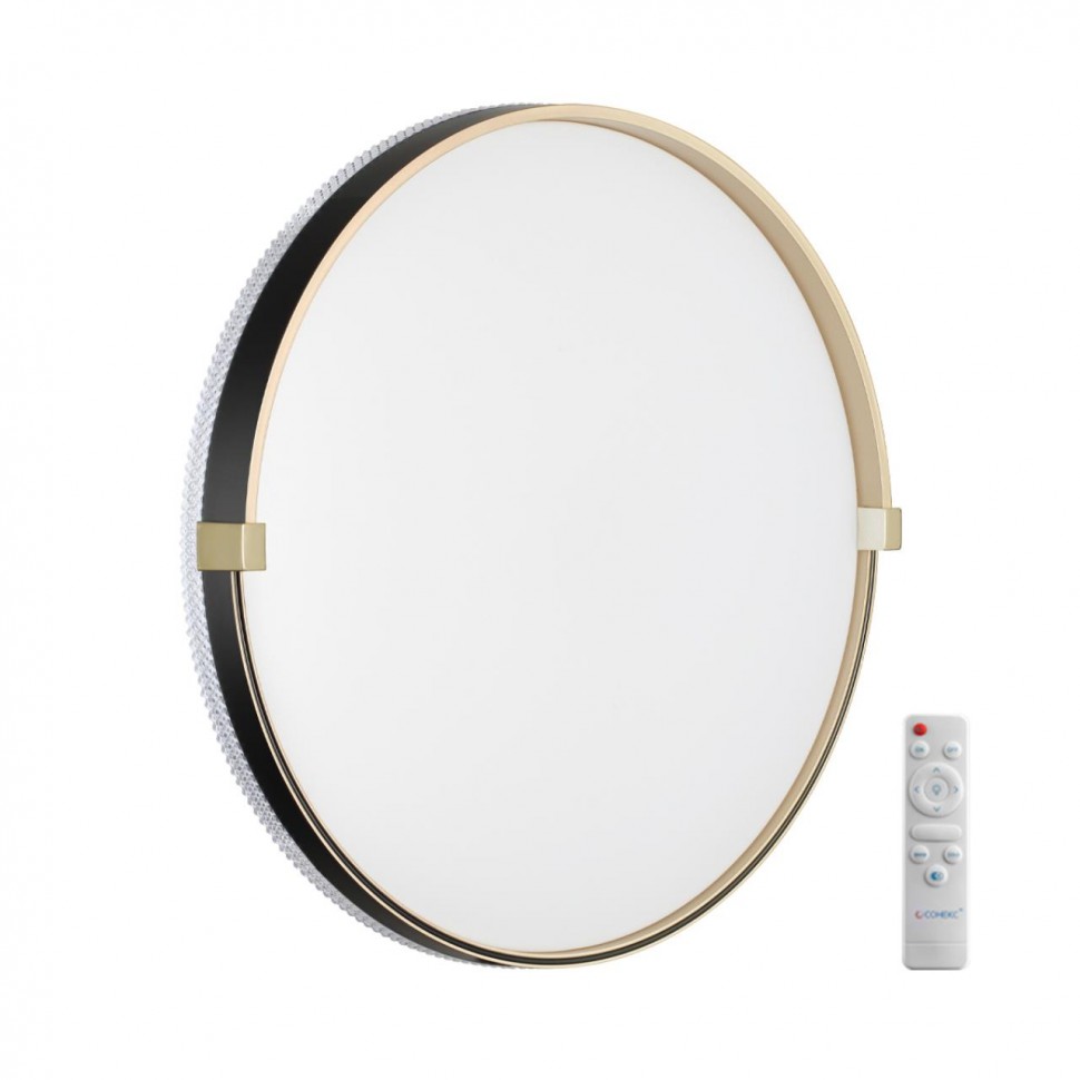 Настенно-потолочный светодиодный светильник Sonex Pale Olidi Black 7647/EL фото 1 &mdash; svetrussia.ru