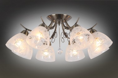 Потолочная люстра Omnilux Casagliana OML-53807-08 &mdash; svetrussia.ru