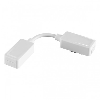 Соединитель-токопровод гибкий для встраиваемого однофазного шинопровода Novotech Shino Smal 135224 &mdash; svetrussia.ru