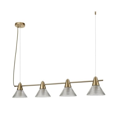 Подвесная люстра Lumion Moderni Corne 6596/4A &mdash; svetrussia.ru