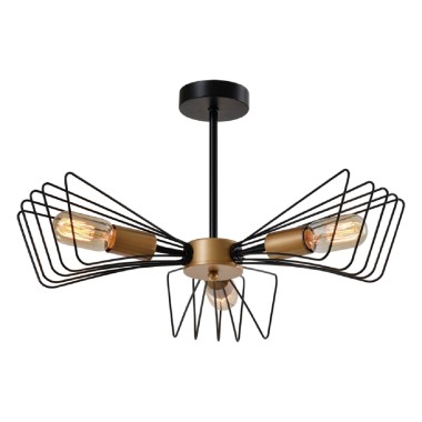 Потолочная люстра Lussole Loft Durham LSP-8795 &mdash; svetrussia.ru