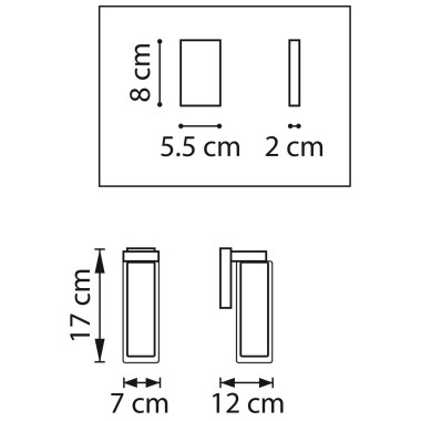 Бра Lightstar Cilino 756612 &mdash; svetrussia.ru