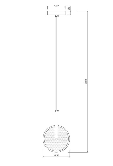 Подвесной светодиодный светильник Freya Nova FR6002PL-L15BS &mdash; svetrussia.ru