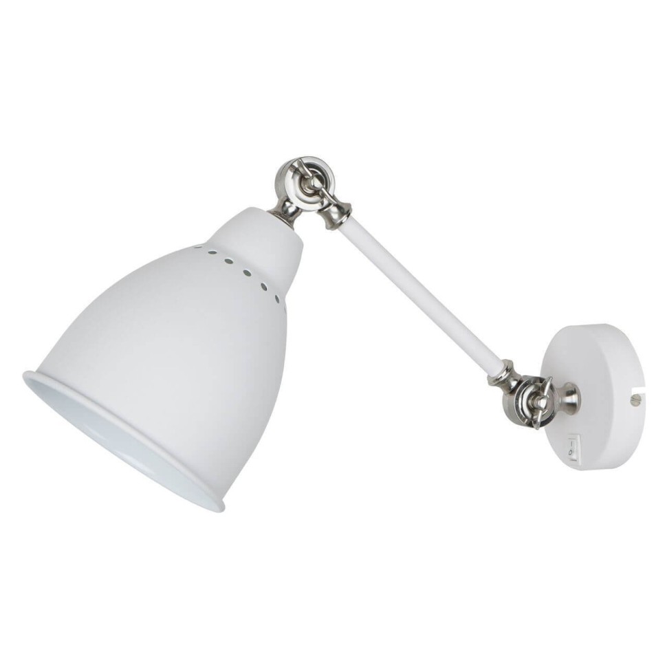 Спот Arte Lamp Braccio A2054AP-1WH фото 1 &mdash; svetrussia.ru