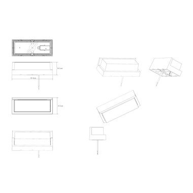 Уличный настенный светодиодный светильник Arte Lamp Ferro A5224AL-1BK &mdash; svetrussia.ru