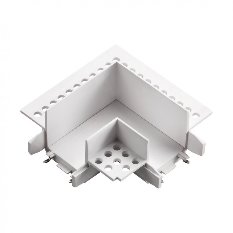 Соединитель L токопроводящий для шинопровода в ГКЛ Novotech Smal Shino 135281 фото 1 &mdash; svetrussia.ru