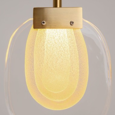 Подвесной светодиодный светильник Maytoni Modern BiologyMOD367PL-L3BSK &mdash; svetrussia.ru