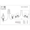 Потолочная люстра Evoluce Alluria SLE1118-802-08 фото 2 &mdash; svetrussia.ru