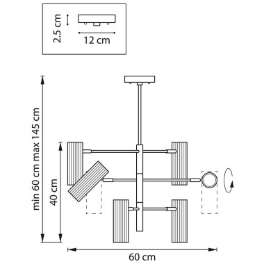 Подвесная люстра Lightstar Roma 718267 &mdash; svetrussia.ru