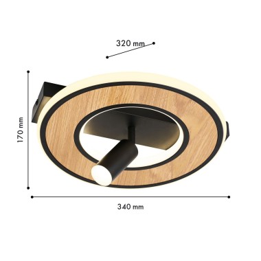 Потолочный светодиодный светильник F-Promo Olika 4438-1C &mdash; svetrussia.ru