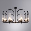 Подвесная люстра Arte Lamp Celaeno A7004PL-8BK фото 3 &mdash; svetrussia.ru