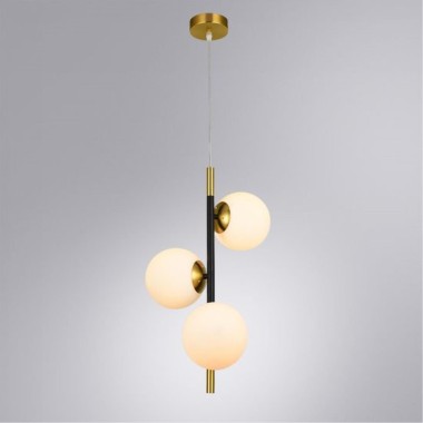 Подвесная люстра Arte Lamp Alcor A2224SP-3BK &mdash; svetrussia.ru