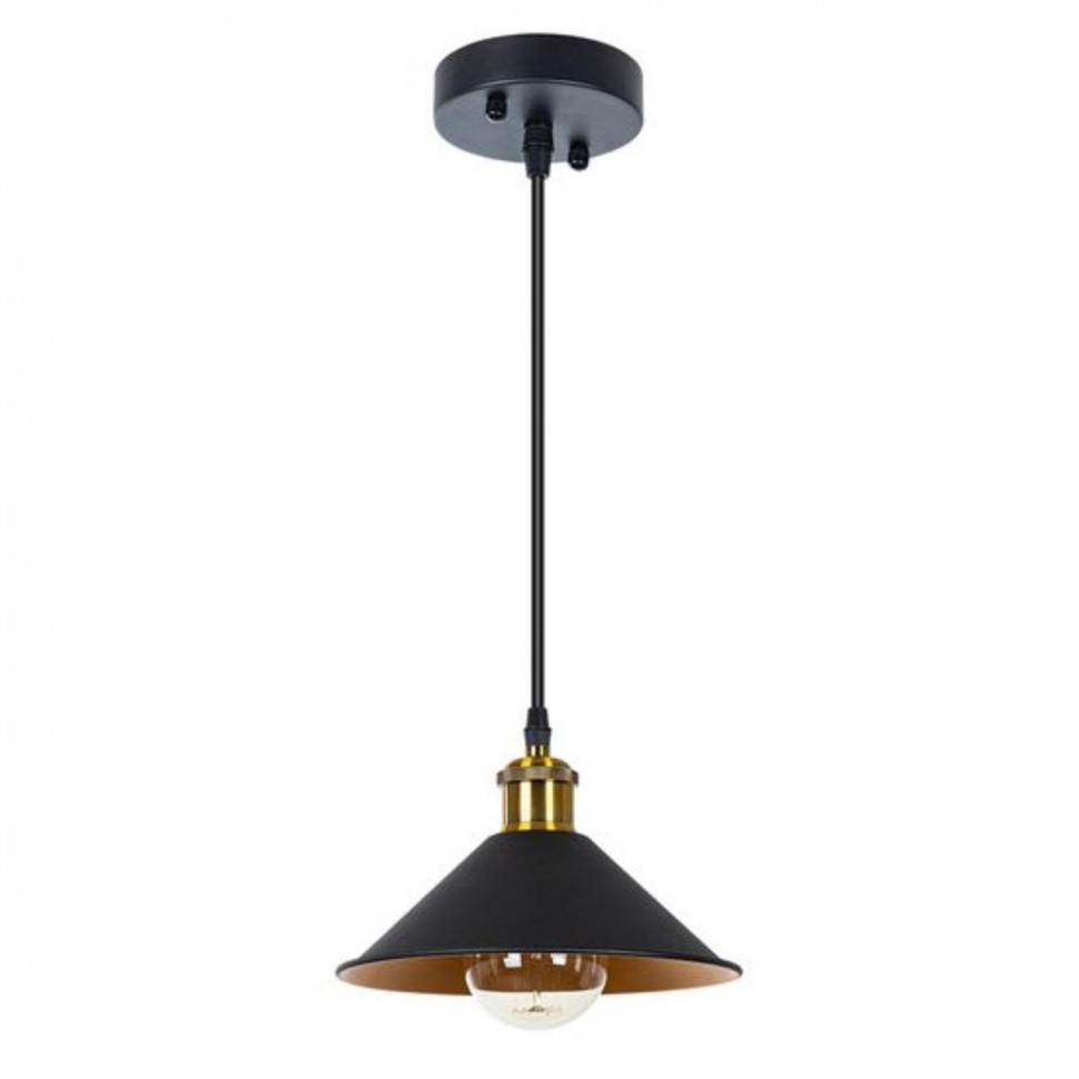 Подвесной светильник Arte Lamp Cappello A7037SP-1BK фото 1 &mdash; svetrussia.ru
