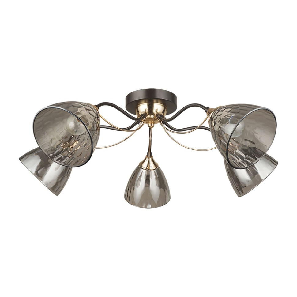 Потолочная люстра Arte Lamp LILY A4366PL-5BK фото 1 &mdash; svetrussia.ru