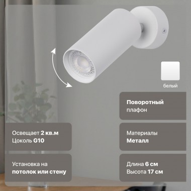 Потолочный светильник De Markt Прайм 850012201 &mdash; svetrussia.ru