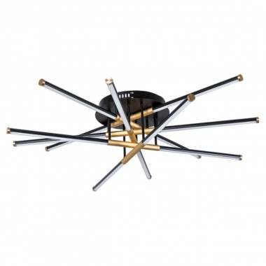 Потолочная светодиодная люстра Arte Lamp Fernando A2199PL-6BK &mdash; svetrussia.ru