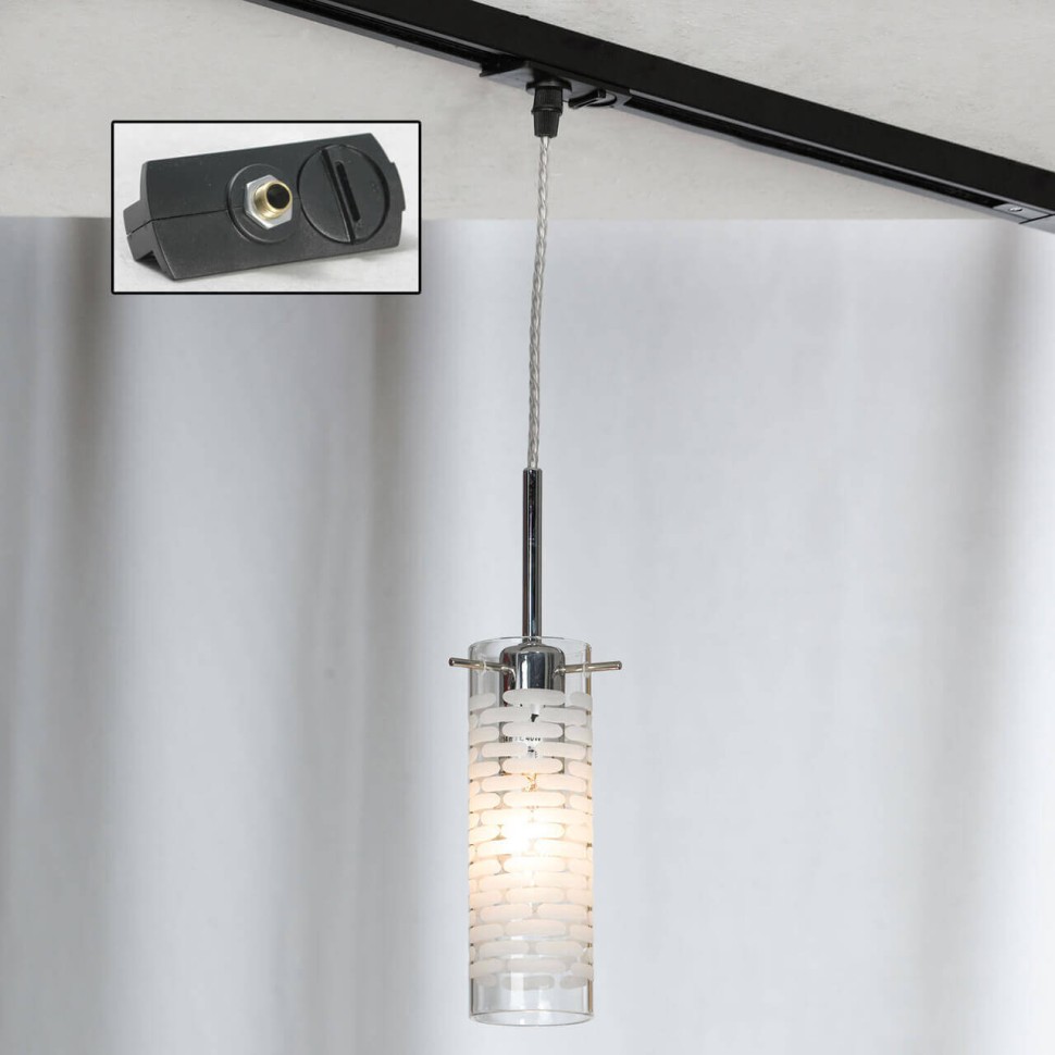 Трековый светильник однофазный Lussole Track Lights LSP-9548-TAB фото 1 &mdash; svetrussia.ru