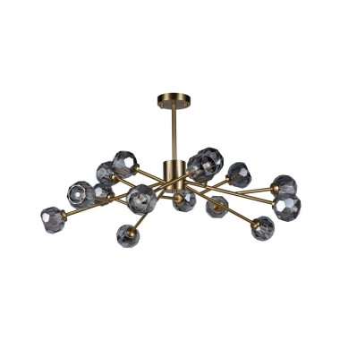 Подвесная люстра Loft IT Orion Smoky 10021/15 &mdash; svetrussia.ru