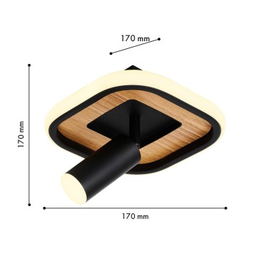Потолочный светодиодный светильник F-Promo Olika 4439-1C &mdash; svetrussia.ru