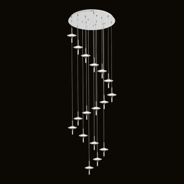 Каскадная светодиодная люстра Lussole Littlerock LSP-7374 &mdash; svetrussia.ru