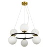Подвесная люстра Arte Lamp Alcor A2224SP-6BK фото 1 &mdash; svetrussia.ru