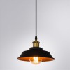 Подвесной светильник Arte Lamp Cappello A7038SP-1BK фото 4 &mdash; svetrussia.ru