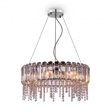 Подвесная люстра Maytoni Hail MOD097PL-08CH &mdash; svetrussia.ru