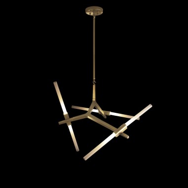 Подвесной светильник LOFT IT Agnes 10399/6 GD &mdash; svetrussia.ru