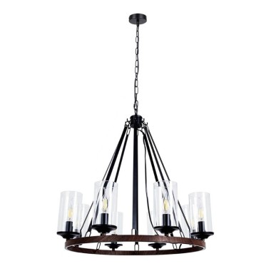Подвесная люстра Arte Lamp Dalim A7014SP-8BK &mdash; svetrussia.ru