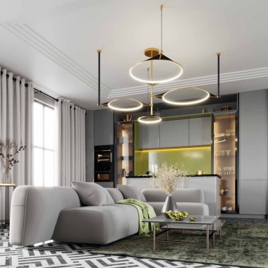 Подвесной светодиодный светильник Odeon Light Vikema 4995/40L &mdash; svetrussia.ru