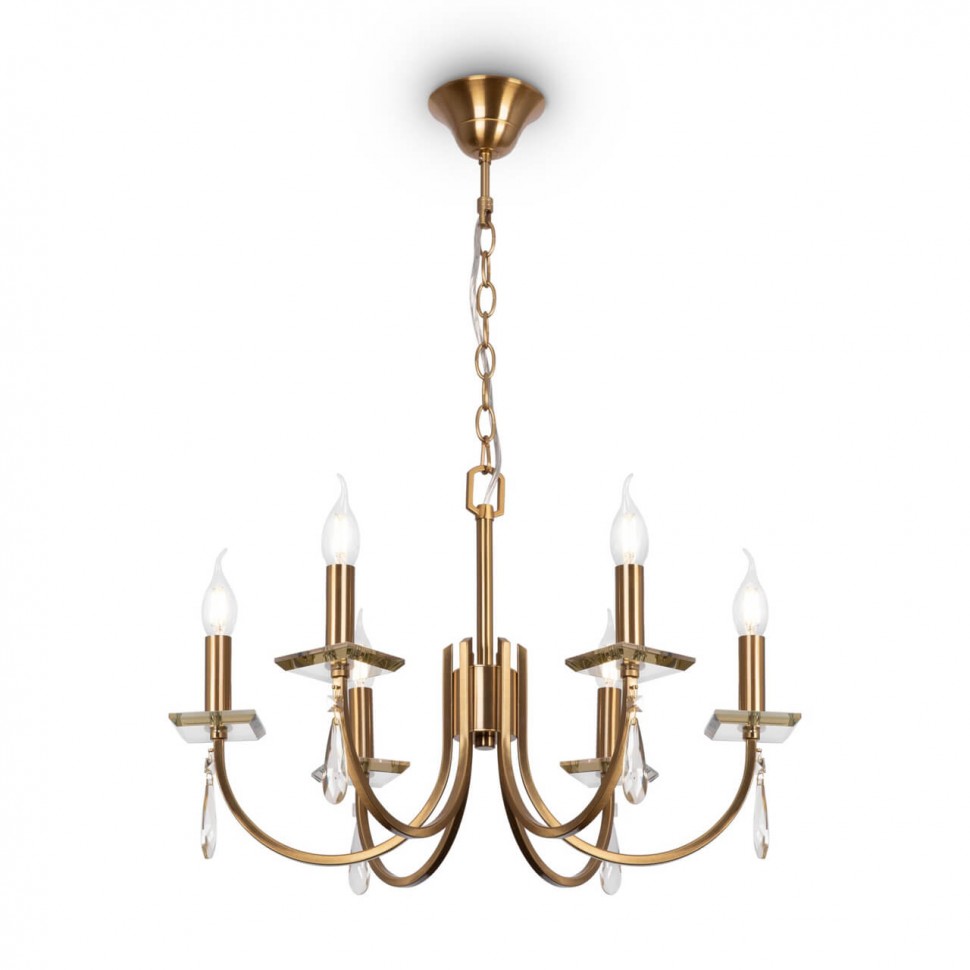 Подвесная люстра Freya Forte FR1006PL-06G фото 1 &mdash; svetrussia.ru