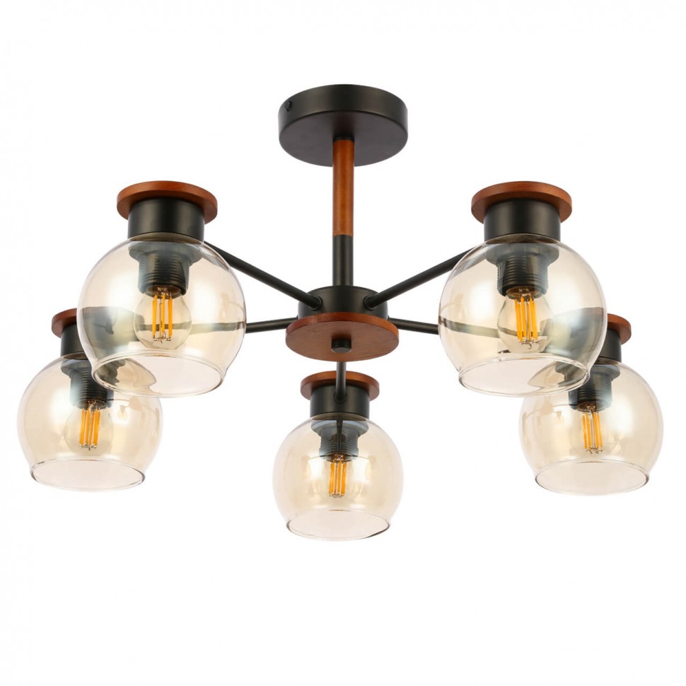 Потолочная люстра Evoluce Rasco SLE108102-05 фото 1 &mdash; svetrussia.ru