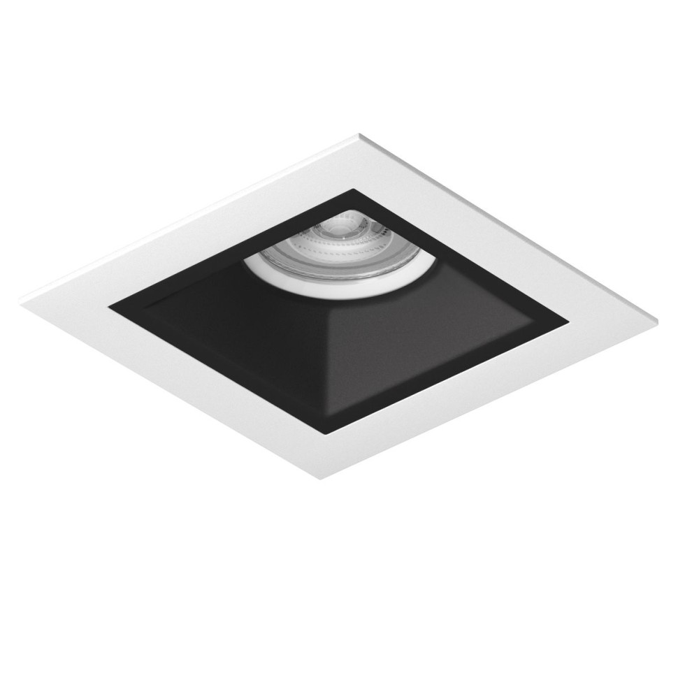 Комплект со светильником Lightstar Domino Quadro (214516+214507+214006) D51607WMOD фото 1 &mdash; svetrussia.ru