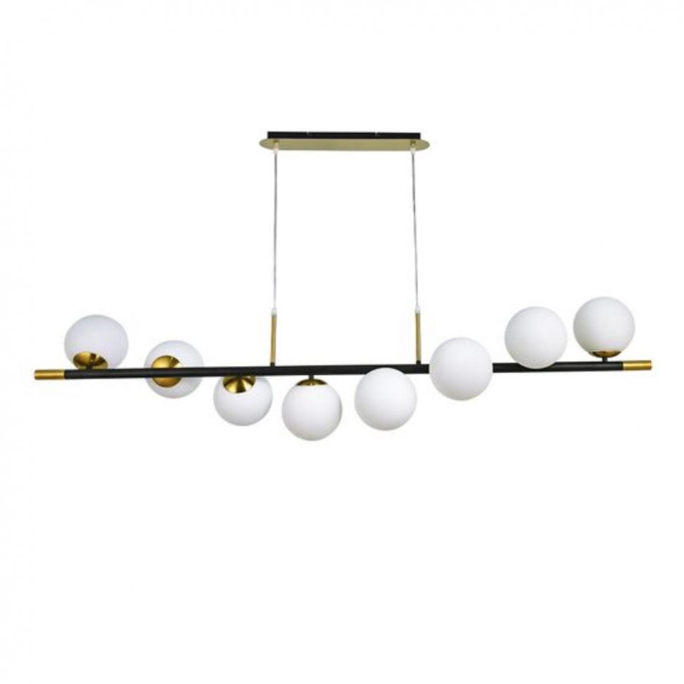 Подвесная люстра Arte Lamp Alcor A2224SP-8BK фото 1 &mdash; svetrussia.ru