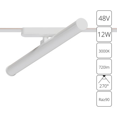 Трековый светодиодный светильник Arte Lamp Rapid A1165PL-1WH &mdash; svetrussia.ru