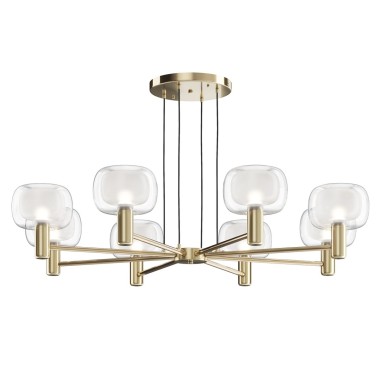 Подвесная люстра Maytoni Vision MOD411PL-08G &mdash; svetrussia.ru