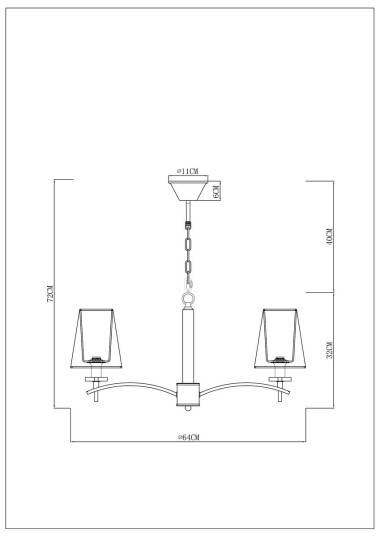 Подвесная люстра Arte Lamp Kensington A4098LM-5CC &mdash; svetrussia.ru
