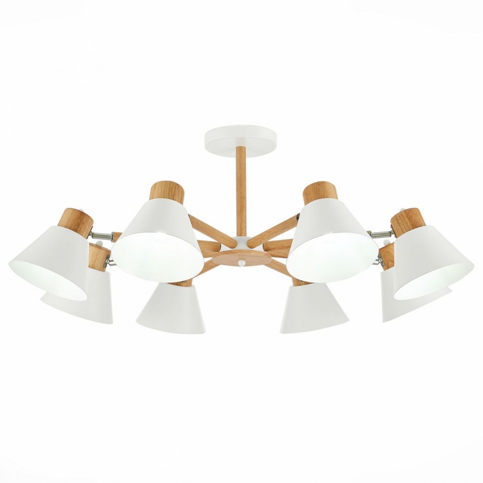 Потолочная люстра Evoluce Buve SLE103702-08 фото 1 &mdash; svetrussia.ru