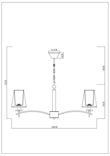 Подвесная люстра Arte Lamp Kensington A4098LM-8CC &mdash; svetrussia.ru
