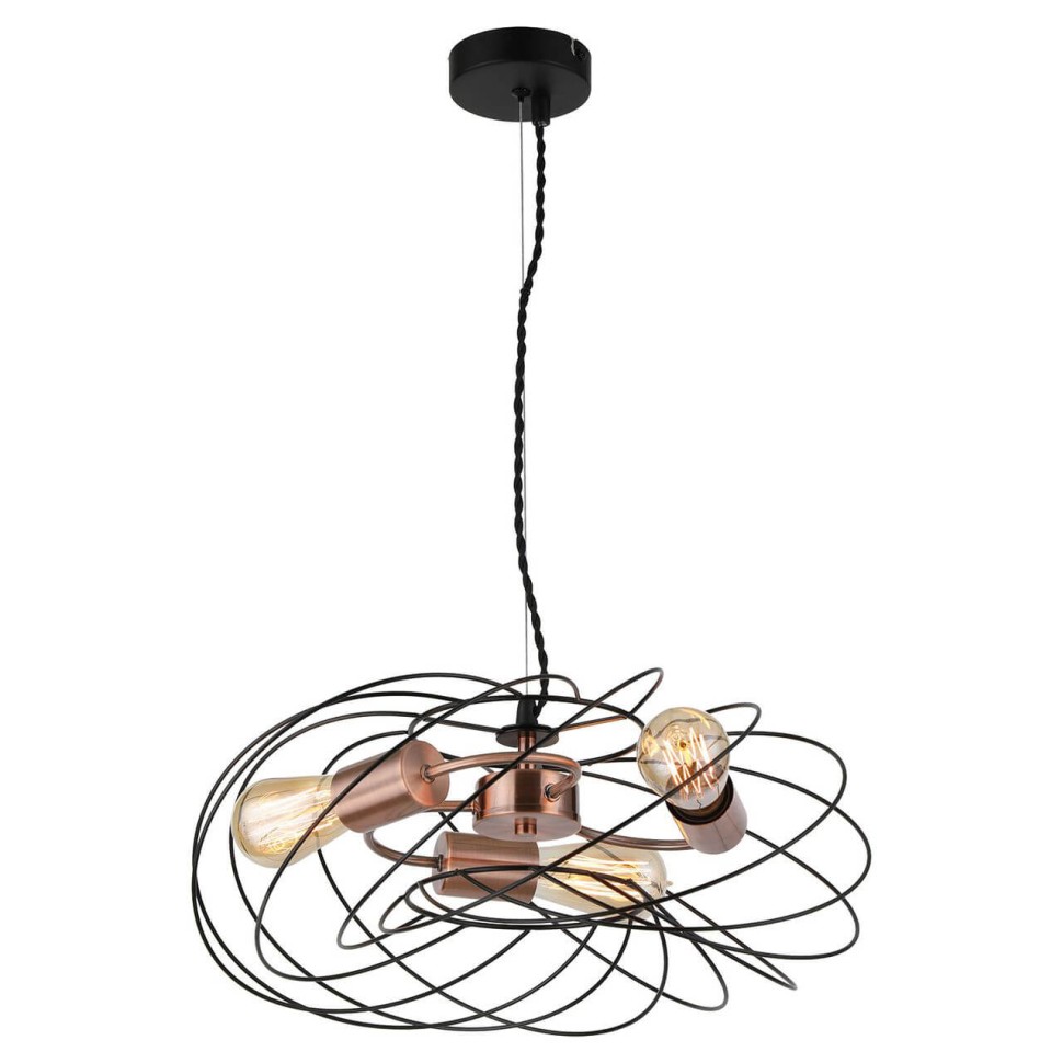 Подвесная люстра Lussole Loft Brooks LSP-8246 фото 1 &mdash; svetrussia.ru